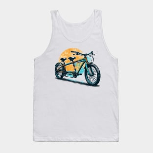 Tandem Bike Tank Top